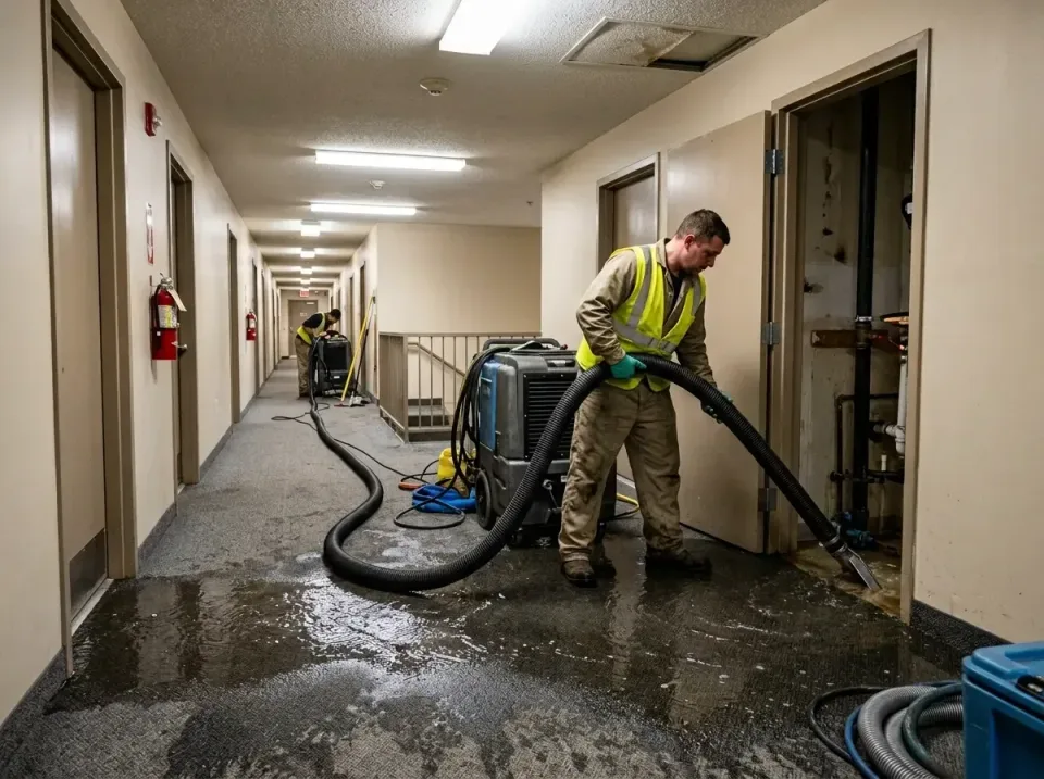 multi-unit-apartment-hallway-f-005 — frequently asked questions, Emergency Burst Pipe Water Extraction & Removal in Pasadena…